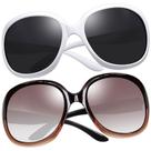 Óculos de sol Joopin Oversized Polarizados Feminino branco+marrom Óculos de sol Joopin Oversized Polarizados Feminino branco+marrom