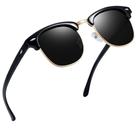 Óculos de sol Joopin Polarized Semi Rimless UV400 pretos