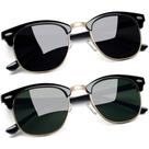 Óculos de sol Joopin Semi Rimless Half Frame Polarizados UV400