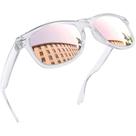 Óculos de sol Joopin Square Pink Polarized UV400 para mulheres e homens