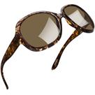 Óculos de sol Joopin Tortoise Oversized Polarizados para Mulheres