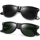 Óculos de sol Joopin Trendy Square Vintage Oversized Black G15 Óculos de sol Joopin Trendy Square Vintage Oversized Black G15