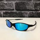 Oculos De Sol Juliet Carbon Lente Azul BB X-Metal Polarizadas Pinado Lupa Vilão Doublex Mars