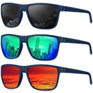 Óculos de sol KALIYADI com proteção UV400 polarizada para homens Óculos de sol KALIYADI com proteção UV400 polarizada para homens