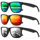 Óculos de sol KALIYADI Polarized UV400 Protection, pacote com 3 Óculos de sol KALIYADI Polarized UV400 Protection, pacote com 3
