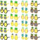 Óculos de sol Kanayu Pineapple Luau Party Tropical 24 pares Óculos de sol Kanayu Pineapple Luau Party Tropical 24 pares