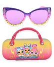 Óculos de sol L.O.L. Surprise! para meninas com estojo, proteção UV