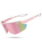 Óculos de sol Lamicall Ultralight 24g polarizados UV400 rosa