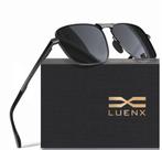 Óculos de Sol LUENX Retro Retangular Polarizados - 59mm Óculos de Sol LUENX Retro Retangular Polarizados - 59mm