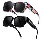 Óculos de Sol LVIOE LS7511 Polarizados Quadrados Oversized UV400