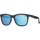 Óculos de Sol Masculino Armação Preto Fosco Lente Azul Espelhada Formato Redondo Com Proteção UV400 Filtro Polarizado Casual Moderno Dia a Dia 6128 C2 Óculos de Sol Masculino Armação Preto Fosco Lente Azul Espelhada Formato Redondo Com Proteção UV400 Filtro Polarizado Casual Moderno Dia a Dia 6128 C2