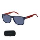 Óculos De Sol Masculino Azul Tommy Hilfiger TH 1718S Tamanho 56