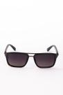 Óculos de sol masculino com detalhes na haste em verde militar material acetato e metal proteção UV Óculos de sol masculino com detalhes na haste em verde militar material acetato e metal proteção UV