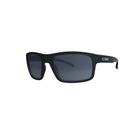 Óculos de sol masculino hb overkill matte black gray