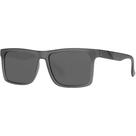 Óculos de Sol Masculino Polarizado Proteção UV400 Quadrado Grande Cinza e Preto Village Heaven 6280