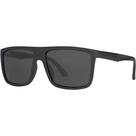 Óculos de Sol Masculino Polarizado Quadrado Preto Grande Proteção UV400 Village Heaven