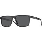Óculos de Sol Masculino Polarizado UV400 Para Rosto Grande Preto Fosco Original Village Heaven 6287