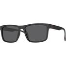 Óculos de Sol Masculino Preto Polarizado UV400 Formato Quadrado Casual Dia a Dia Village Heaven 6283
