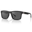 Óculos de Sol Masculino Preto Polarizado UV400 Formato Quadrado Casual Dia a Dia Village Heaven 6283 Óculos de Sol Masculino Preto Polarizado UV400 Formato Quadrado Casual Dia a Dia Village Heaven 6283