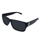 Óculos de Sol Masculino Quadrado Detalhe Lateral Envio Imediato + Case