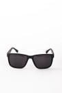 Óculos de sol Masculino Quadrado em Acetato cor preto fosco armação robusta proteção UV