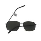 Óculos de Sol Masculino Quadrado Preto com Armação Metálica Estilo Moderno e Proteção UV Óculos de Sol Masculino Quadrado Preto com Armação Metálica Estilo Moderno e Proteção UV