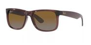 Óculos De Sol Masculino Ray-Ban Justin RB4165 6597/T5 54 Polarizado