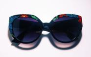 Oculos de sol material grilamid pintados à mão