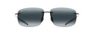Óculos de sol Maui Jim Breakwall Polarized Gloss Black Medium