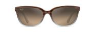 Óculos de sol Maui Jim Honi Cat Eye Polarized Sandstone Small