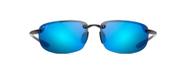 Óculos de sol Maui Jim Hookipa Polarizados Sem Aro Azul Havaí