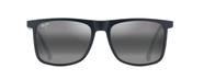 Óculos de sol Maui Jim Makamae Polarized Matte Blue XL