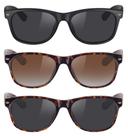 Óculos de sol MEETSUN Classic Polarized UV400, pacote com 3 para mulheres e homens