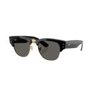 Óculos de Sol Mega Clubmaster Coleção Blacked Out de AAP Rocky Preto Ray-Ban Óculos de Sol Mega Clubmaster Coleção Blacked Out de AAP Rocky Preto Ray-Ban