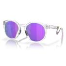 Óculos de Sol Oakley HSTN Metal Matte Clear Prizm Violet
