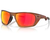 Óculos De Sol Oakley Lateralis Matte Dark Amber Prizm Ruby OO9431 16-60