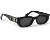 Óculos De Sol Off White Fillmore Black OERI124 1007-49 Óculos De Sol Off White Fillmore Black OERI124 1007-49