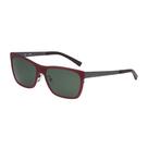 Óculos de Sol Original Sting Clip On Verde e Preto Metal Quadrado Masculino SS4840