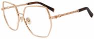 Óculos de sol Philipp Plein VPP 054 S 08fc Shiny Copper Gold