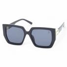 Óculos de Sol PLC com design Oversized com Proteção UV400 Kit contém Case Couro ECO