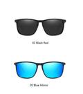 Óculos de Sol Polarizado com Proteção UV400 - Espelhado Azul ou Preto com Vinho Óculos de Sol Polarizado com Proteção UV400 - Espelhado Azul ou Preto com Vinho