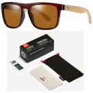 Óculos De Sol Polarizado Kdeam Haste De Madeira Kit Completo Óculos De Sol Polarizado Kdeam Haste De Madeira Kit Completo