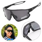 Óculos De Sol Polarizado Pace Bike Corrida Beach Proteção UV 400+ Clip Grau
