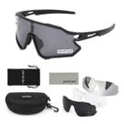 Óculos De Sol Polarizado Pendulari Shift Ciclismo Corrida Vôlei Beach tennis 3 Lentes Proteção UV400