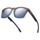Óculos De Sol Polarizado Uv 400 Hu Wood Na Caixa