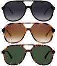 Óculos de Sol Polarizados Arjien - Estilo Vintage Aviator para Mulheres
