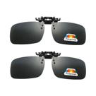 Óculos De Sol Polarizados Clip-on (2 Peças) Para Miopia, Visão Noturna E Proteção Solar Para Óculos De Sol Polarizados Clip-on (2 Peças) Para Miopia, Visão Noturna E Proteção Solar Para