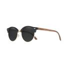 Óculos De Sol Polarizados De Madeira UV400, Moda Redonda, Feitos À Mão, KINGSEVEN, Óculos Para