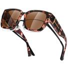 Óculos de Sol Polarizados Fit Over - MEETSUN Trendy UV400 Óculos de Sol Polarizados Fit Over - MEETSUN Trendy UV400