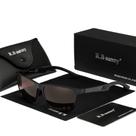 óculos de sol polarizados para homens e mulheres estilo retangulares design piloto Uv400 óculos de sol polarizados para homens e mulheres estilo retangulares design piloto Uv400